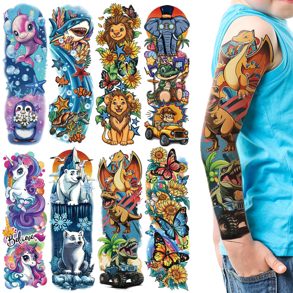 Metuu tigre tatuaje temporal: tema dinámico para juegos y diversión
