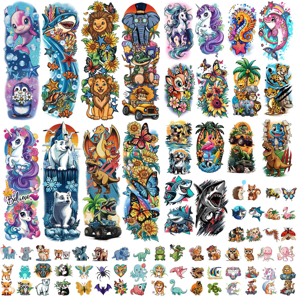 Metuu unicornio tatuaje temporal: diseño vivo para fiestas y juego creativo