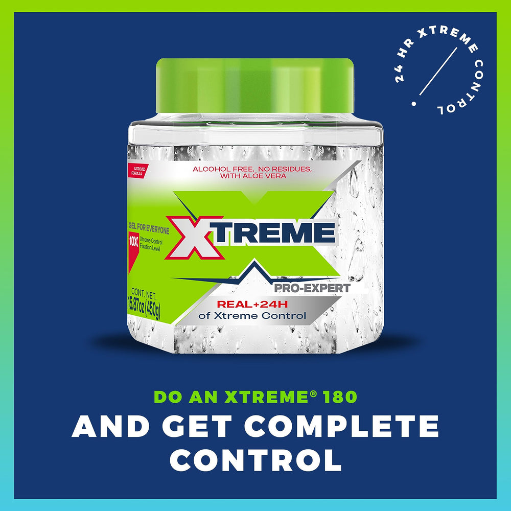 Gel Xtreme sin alcohol para uso diario.