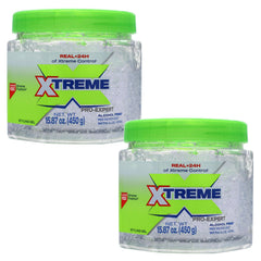 Mexilink Xtreme Gel transparente para peinado con fijación duradera.