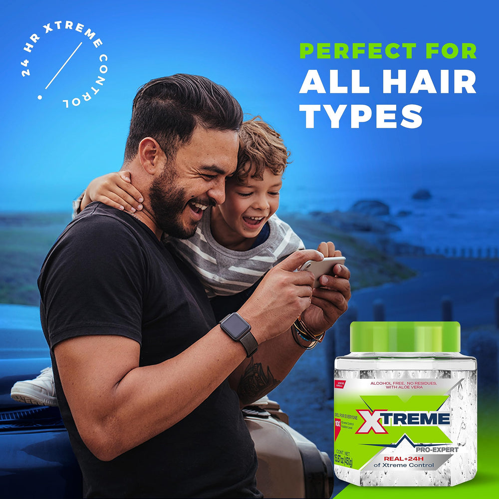 Consistencia clara del gel Xtreme sin residuos visibles.