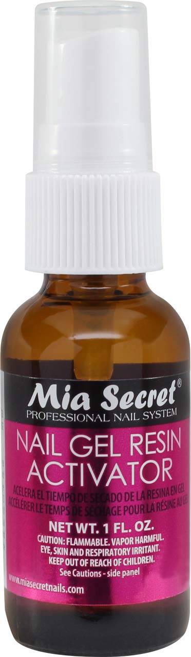 Mia Secret activador de gel para resina; acelera el curado y mejora la adhesión