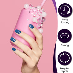 Polvo acrílico Frutal Mia Secret, detalle de polvo 0.25 oz para mezcla.