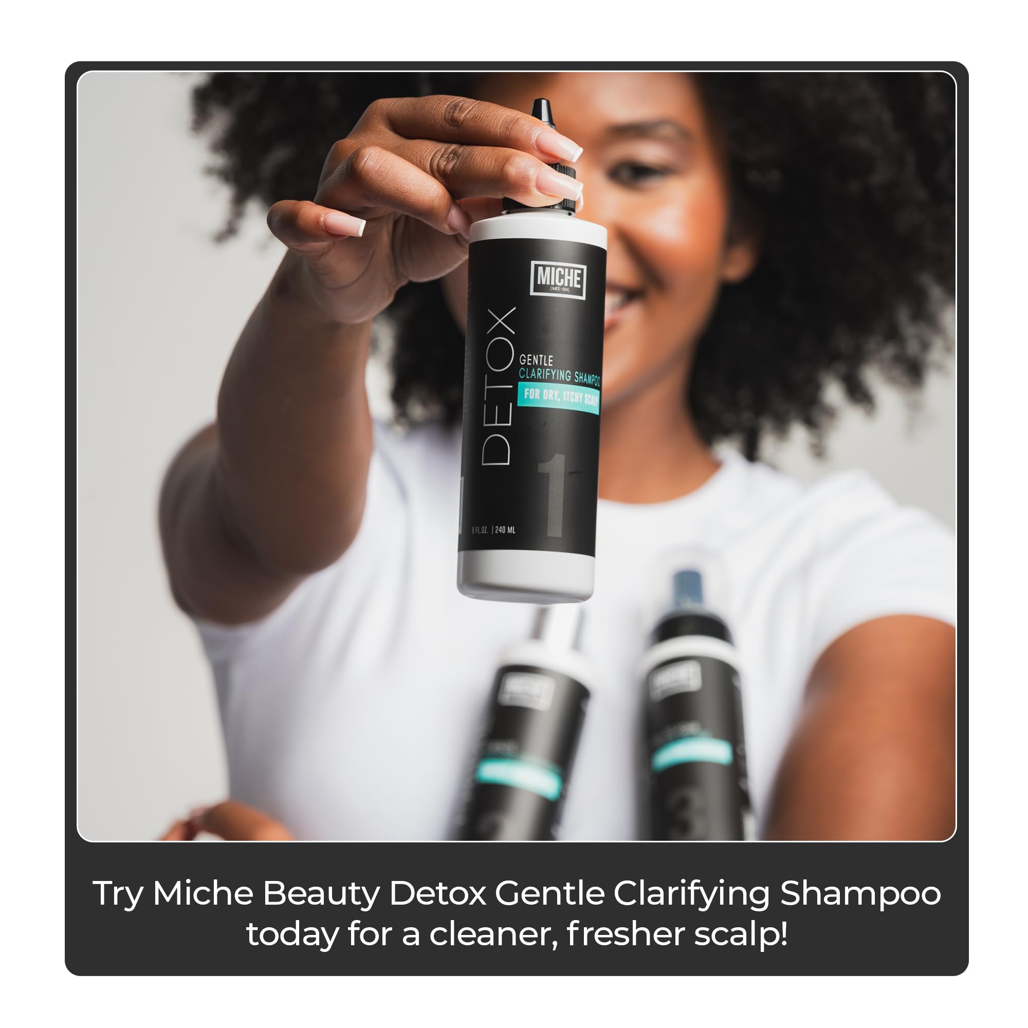 Miche Beauty Detox Shampoo: cabello suave y brillante tras cada lavado.
