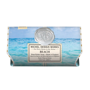 Michel Design Works barra-jabon-bano-playa-grande ideal para experiencia relajante y perfumada.