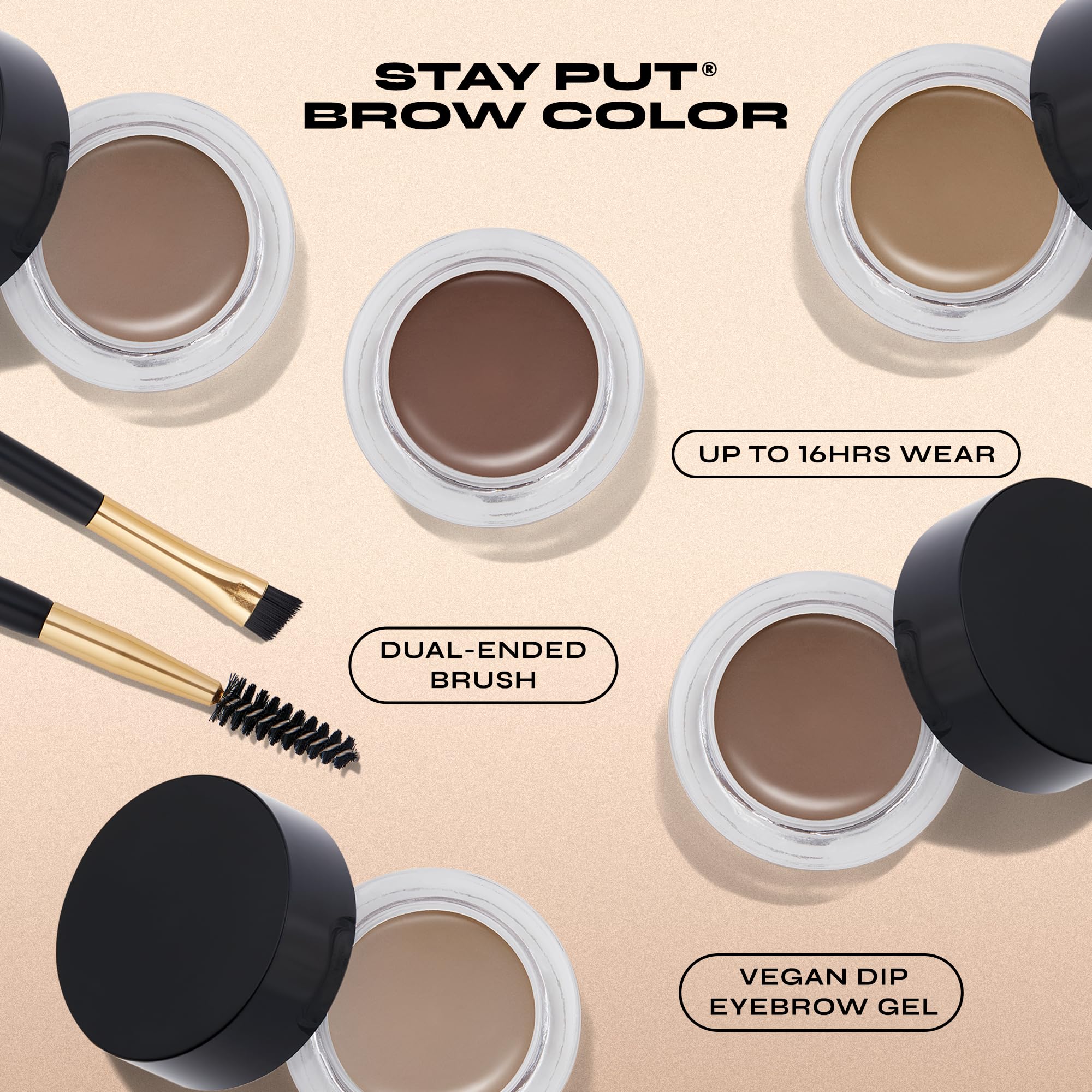 Milani color para cejas de larga duración, aplicación suave