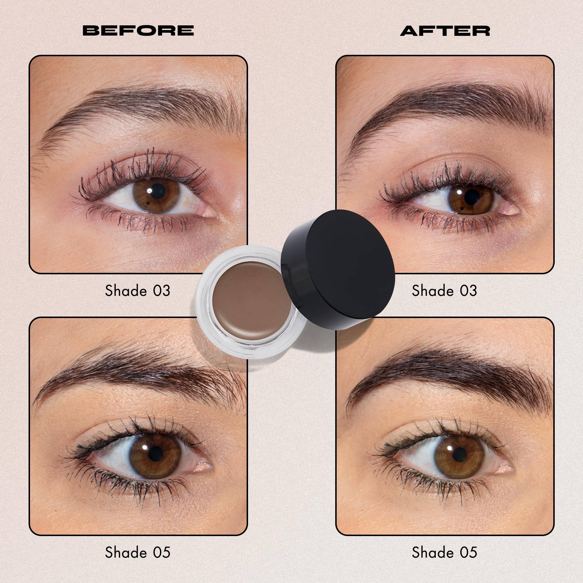 Milani color para cejas de larga duración, definición duradera