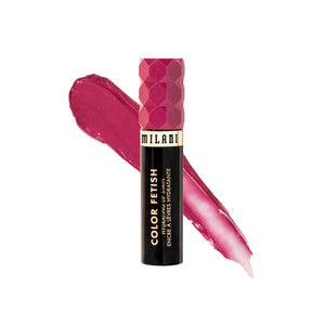 Milani Color Fetish Lip Stain 140 Pink About It, aplicador preciso para color intenso y cómodo.