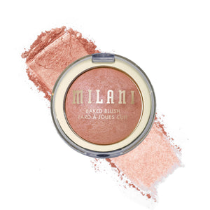 Milani Colorete Horneado Luminoso Rosado Brillante para tono natural con brillo sutil