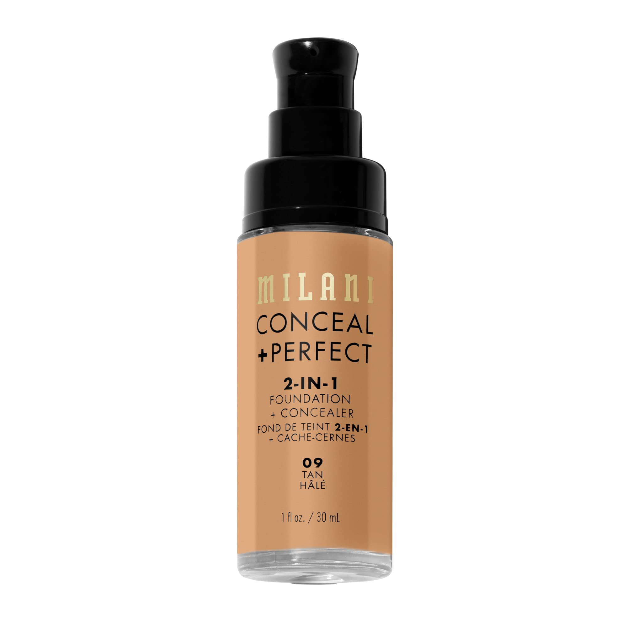 Milani Conceal + Perfect 2 en 1, cubre ojeras y rojeces con acabado discreto