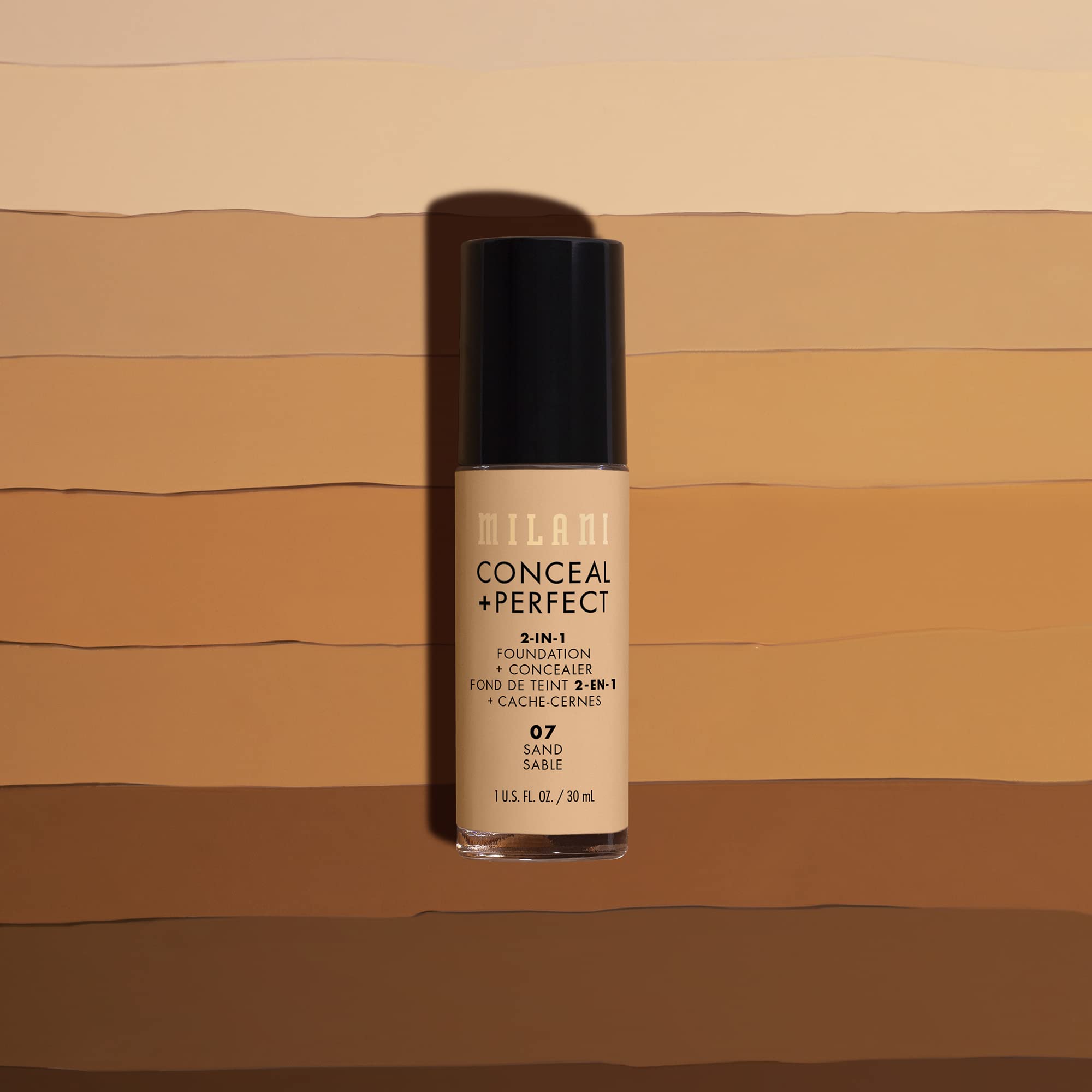 Milani Conceal + Perfect guía de uso para lograr una cobertura suave y duradera.