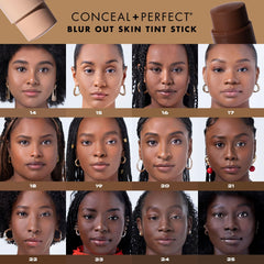 Milani Conceal + Perfect barra, ingredientes nutritivos cuidan la piel.