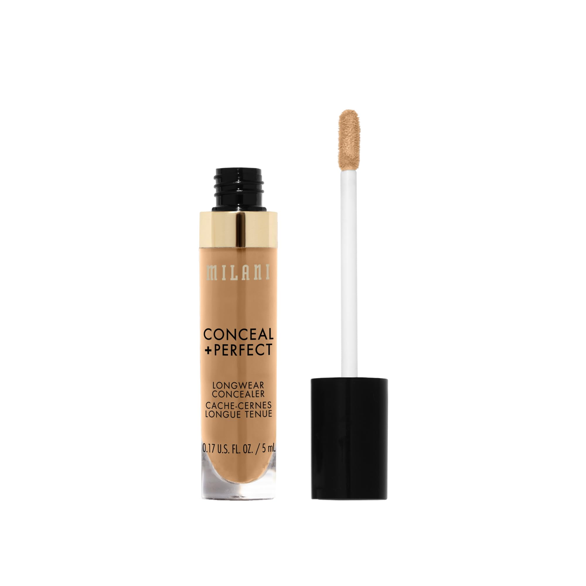 Milani Conceal + Perfect, cobertura total para ocultar imperfecciones con acabado natural.