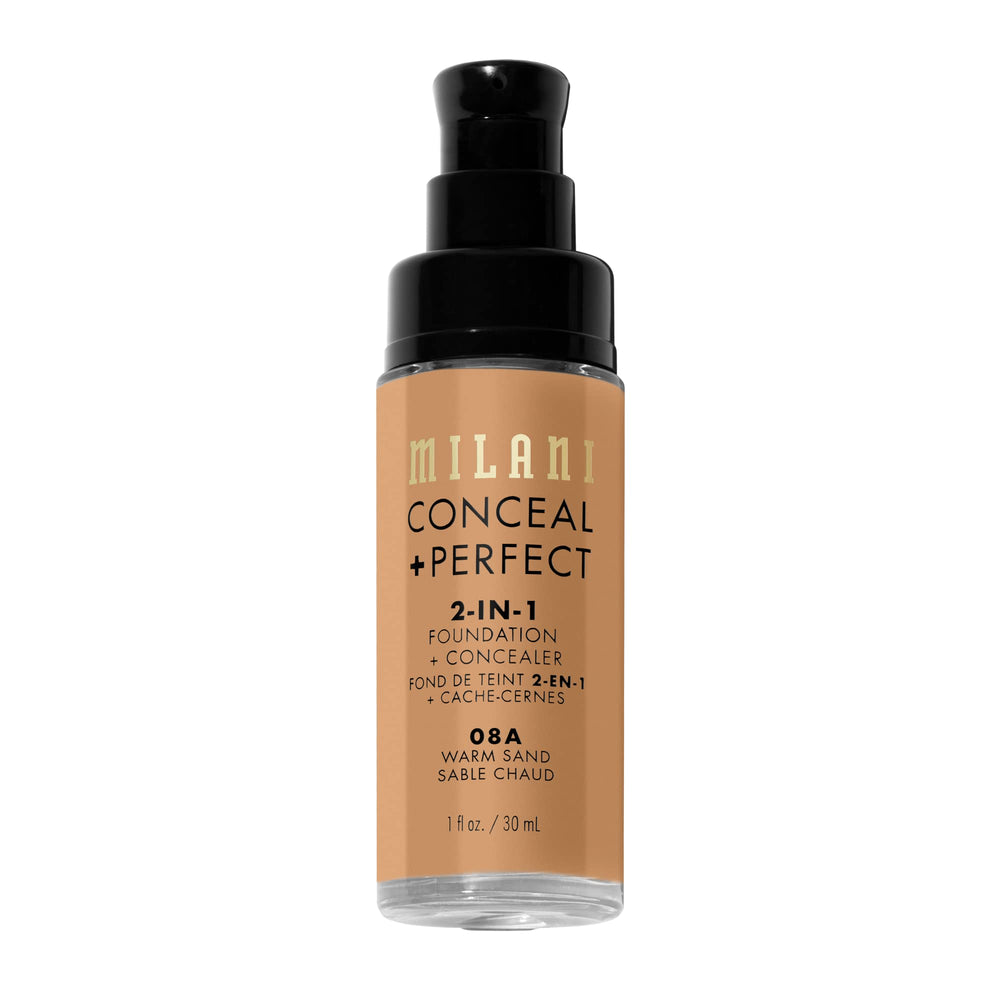 Milani Conceal + Perfect resistencia al agua para uso diario.