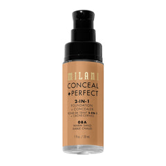Milani Conceal + Perfect resistencia al agua para uso diario.