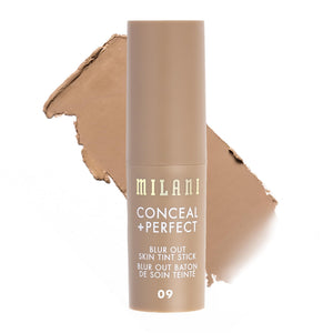 Milani Conceal + Perfect, barra difuminante para tono 09, acabado suave.