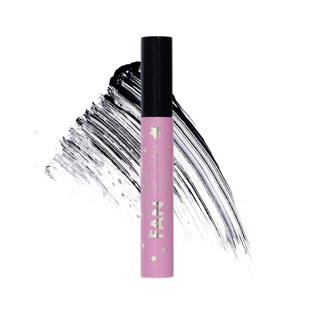 Milani Fan Club Mascara: aplicador curvo define y separa pestañas para un look definido.