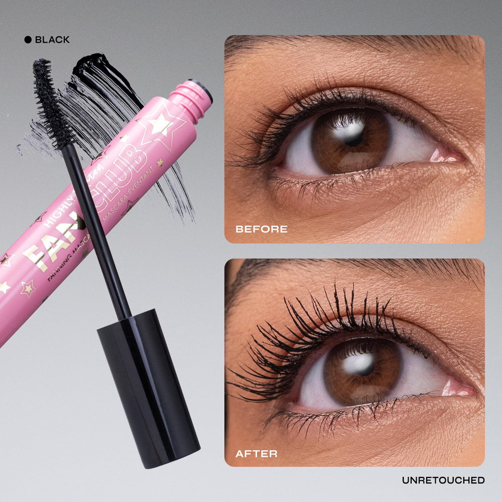 Milani Fan Club Mascara: longitud visual gracias al efecto rizado para una mirada más amplia.