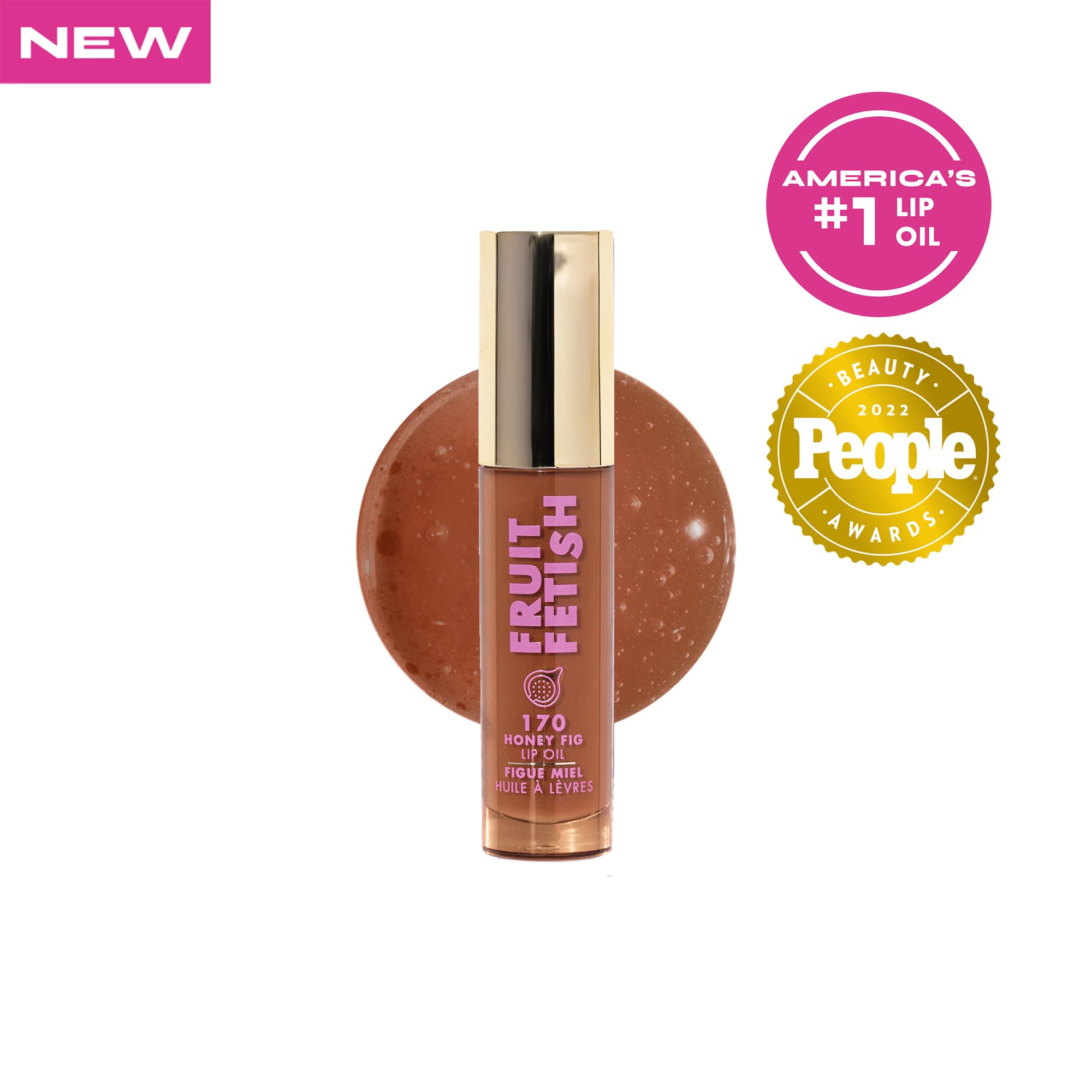Milani Fruit Fetish Lip Oil: envase dorado y lujo discreto para la rutina diaria
