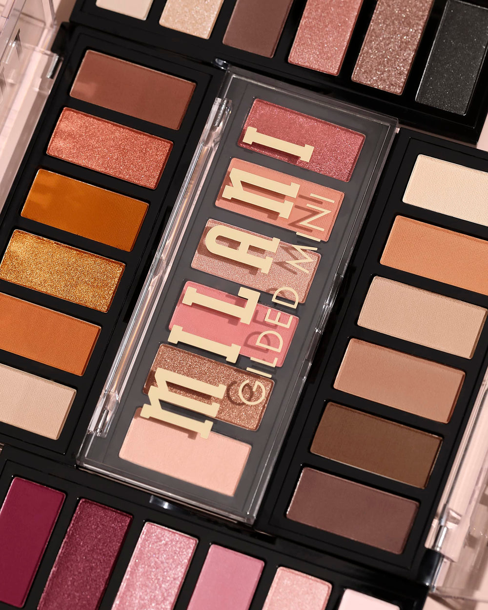 Milani Gilded Mini Palette libre de crueldad y certificado por PETA.