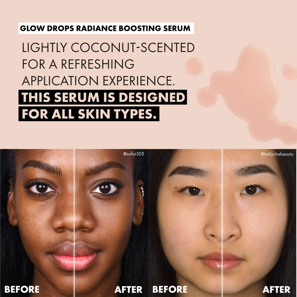 Milani Glow Drops fórmula dermatológicamente probada y libre de crueldad en EE. UU.