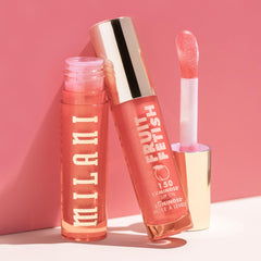 Milani Lip Oil con extractos de fruta para aroma agradable y nutrición suave.