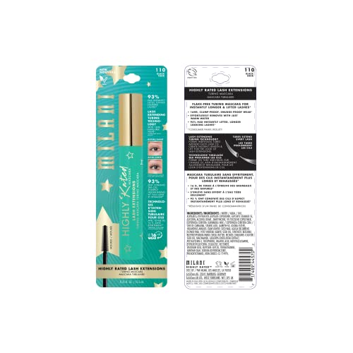 Aplicador suave de Milani Mascara Tubos para aplicación suave y uniforme.