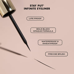 Milani Stay Put Infinite Eyeliner resiste al agua para uso diario