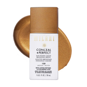 Milani Sun Kiss Bronceador líquido, aplicación suave para un bronceado natural