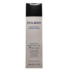 Milbon Aceite para aplicación en cabello húmedo, mejora suavidad y control del peinado.