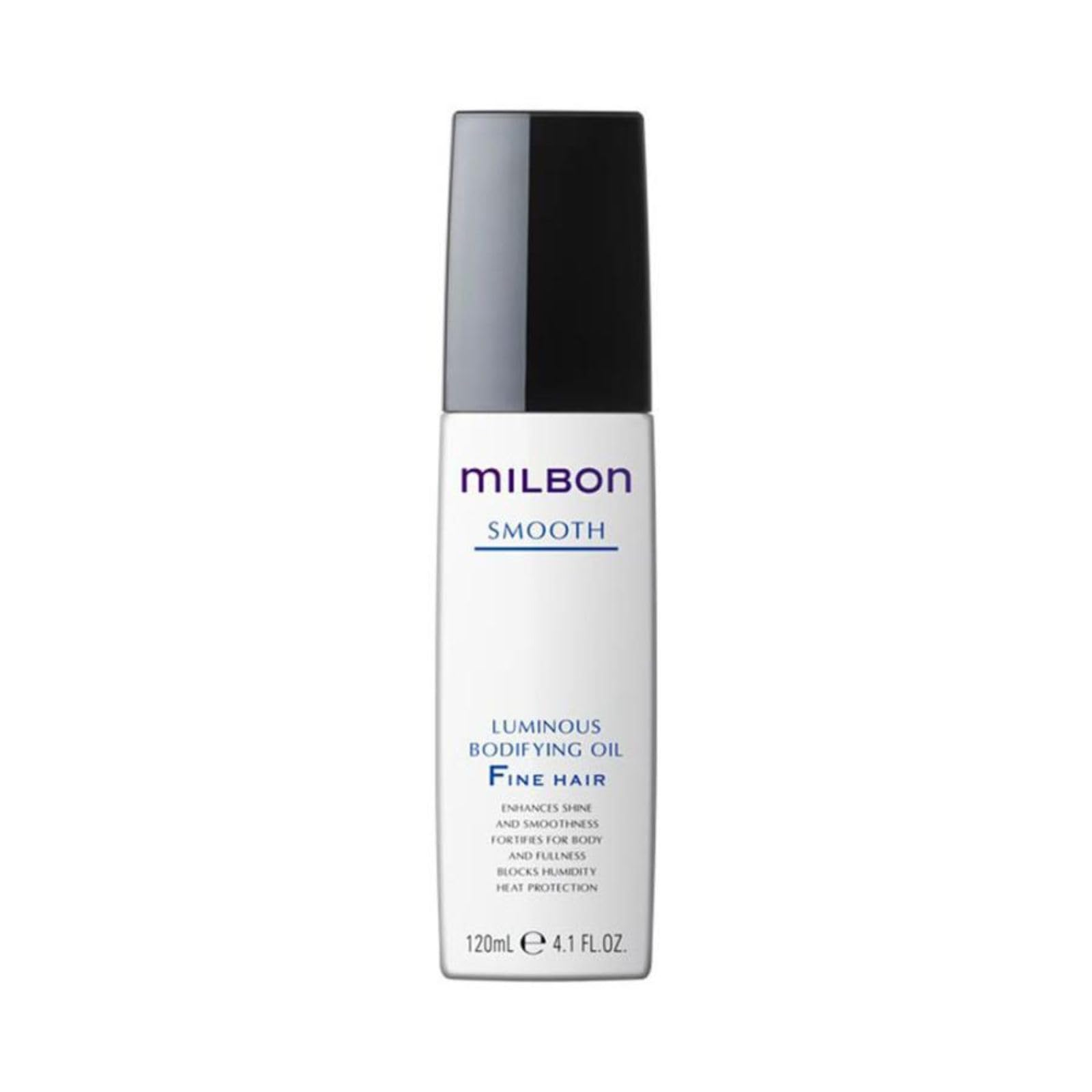 Milbon Aceite Luminoso Voluminizante para Cabello Fino, aporta cuerpo y brillo.