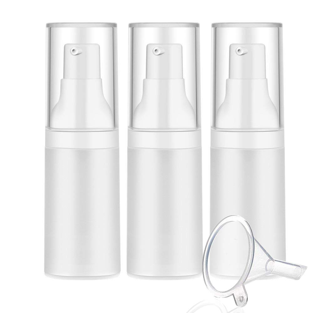 Botella Mild East 20 ml sin aire para viaje, relleno limpio.