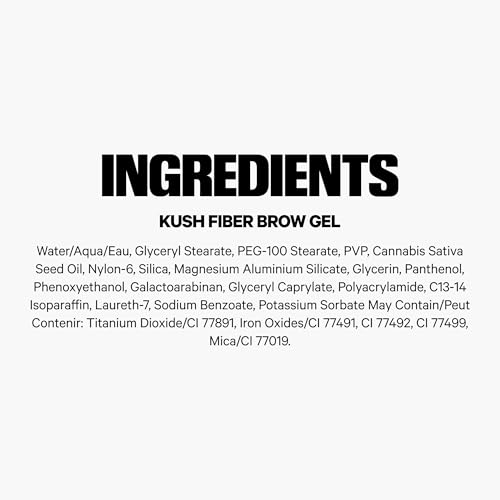 Milk Makeup KUSH Fiber Brow Gel libre de gluten y talco