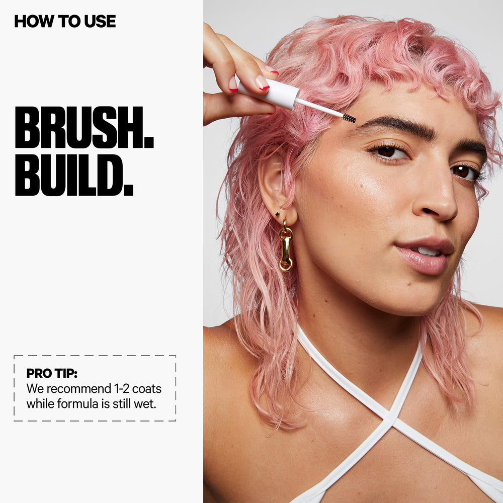 Milk Makeup KUSH Fiber Brow Gel tono Herb, color natural