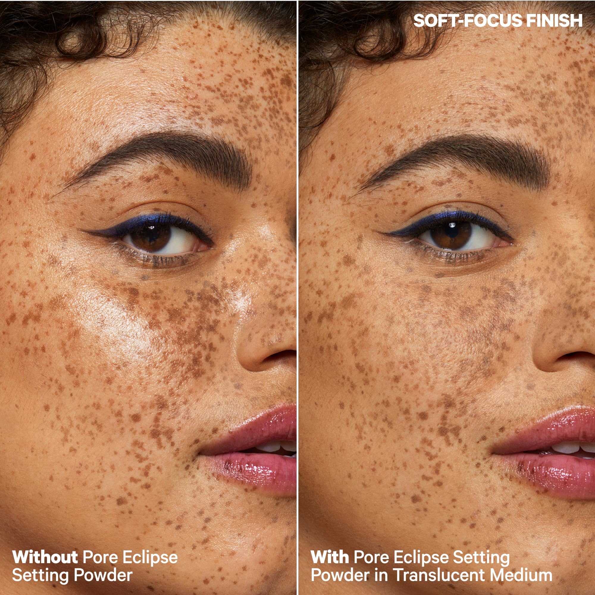 Milk Makeup Pore Eclipse microsferas difuminadoras para un acabado suave.
