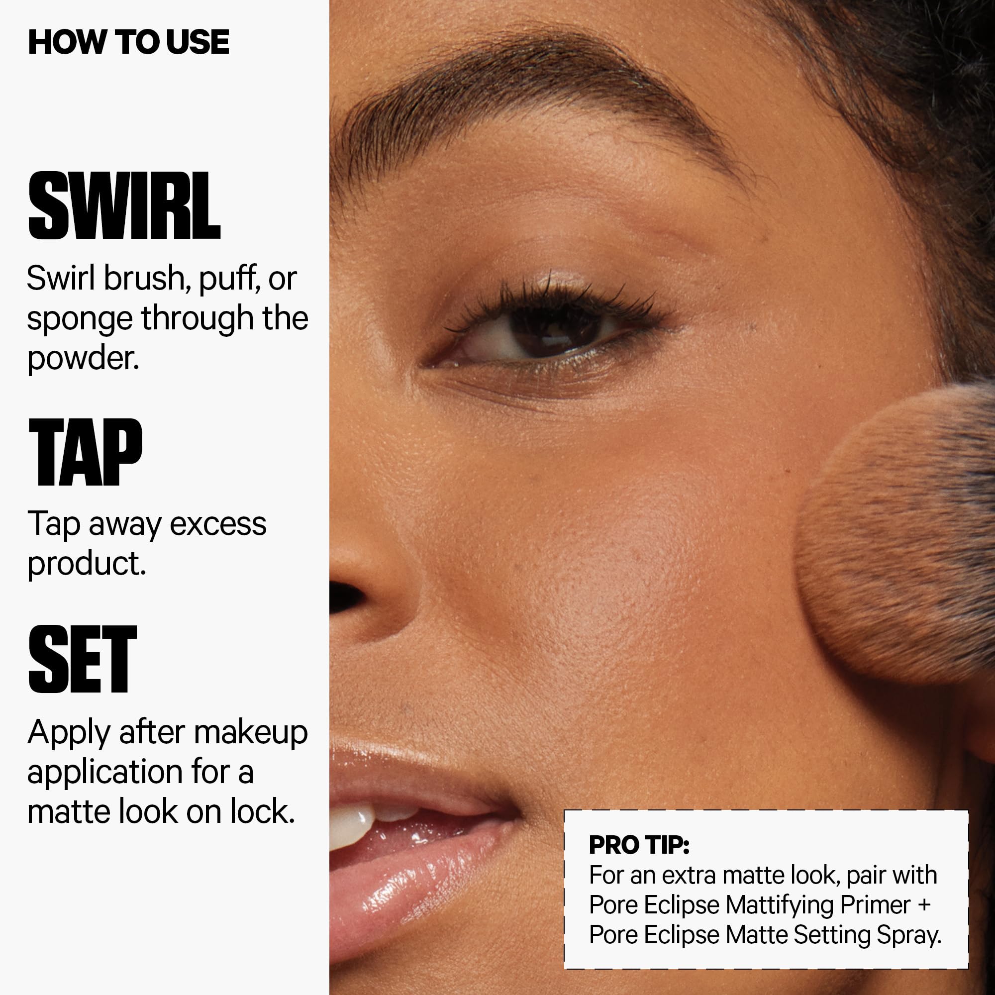 Milk Makeup Pore Eclipse niacinamida reduce apariencia de poros.
