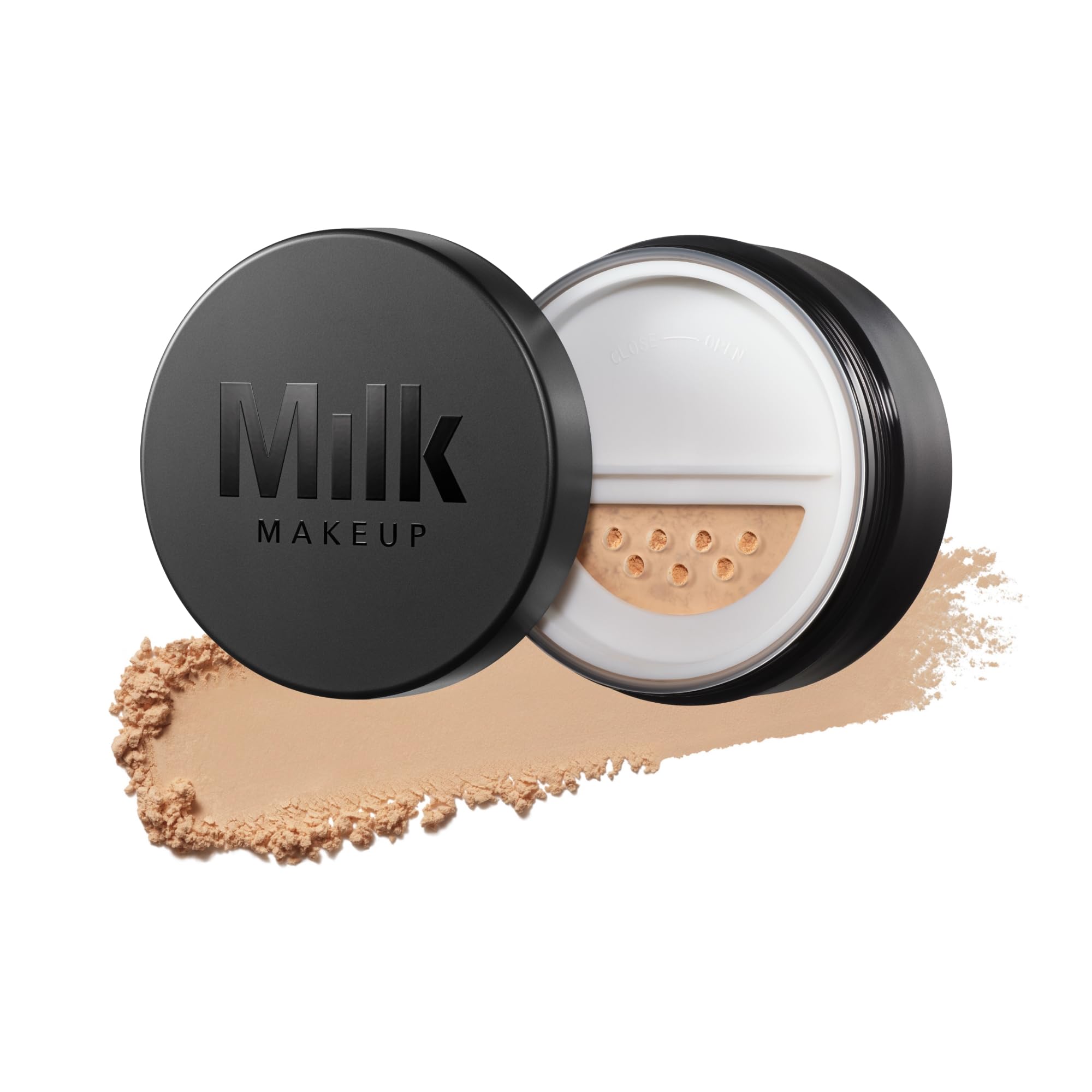 Milk Makeup Pore Eclipse polvos traslúidos, control de brillo hasta 16 horas.