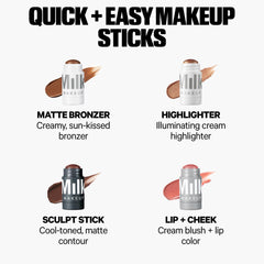 Milk Makeup Sculpt Stick dosificación con giro para uso limpio