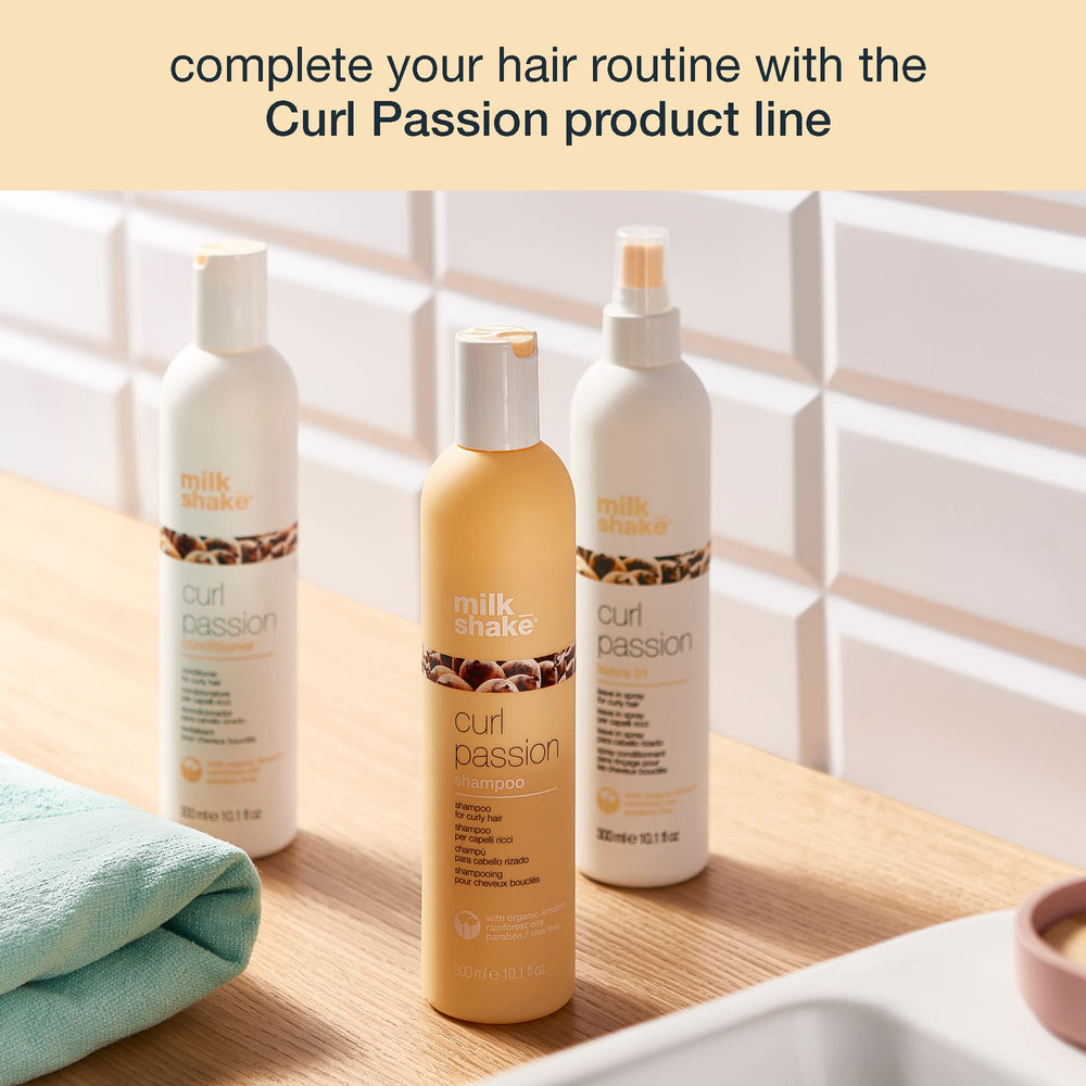milk-shake Curl Passion desenreda rizos con facilidad.