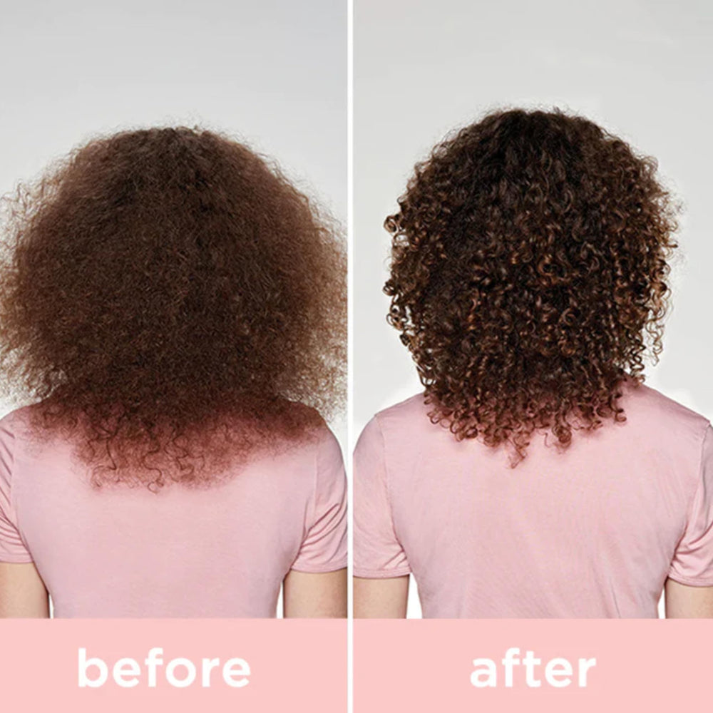 milk_shake Curl Passion Definidor Gel textura rizos con brillo suave.