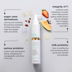 milk_shake Volumen Solución: secador para potenciar volumen durante el secado.