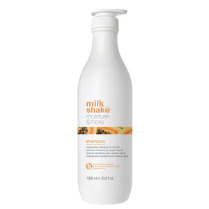 milk_shake en botella ofrece hidratación profunda para cabello seco.