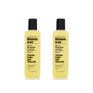 Mill Creek Biotene H-24 Shampoo: dos botellas, uso diario fácil.