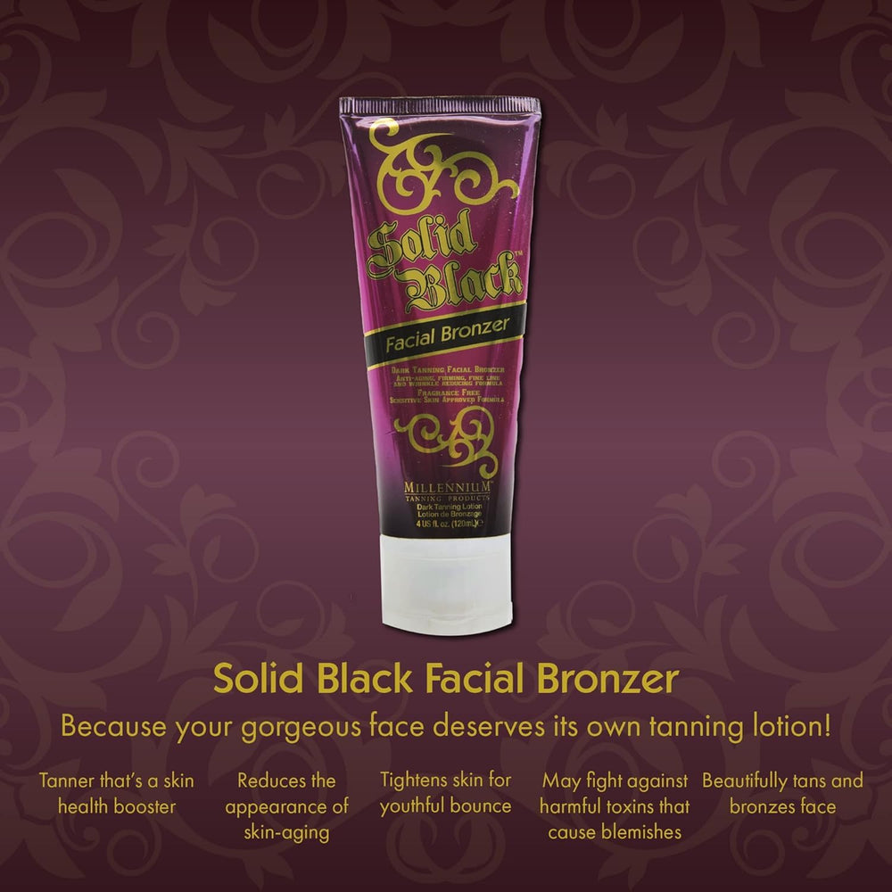 Frasco de 4 oz del bronceador facial Millennium Tanning