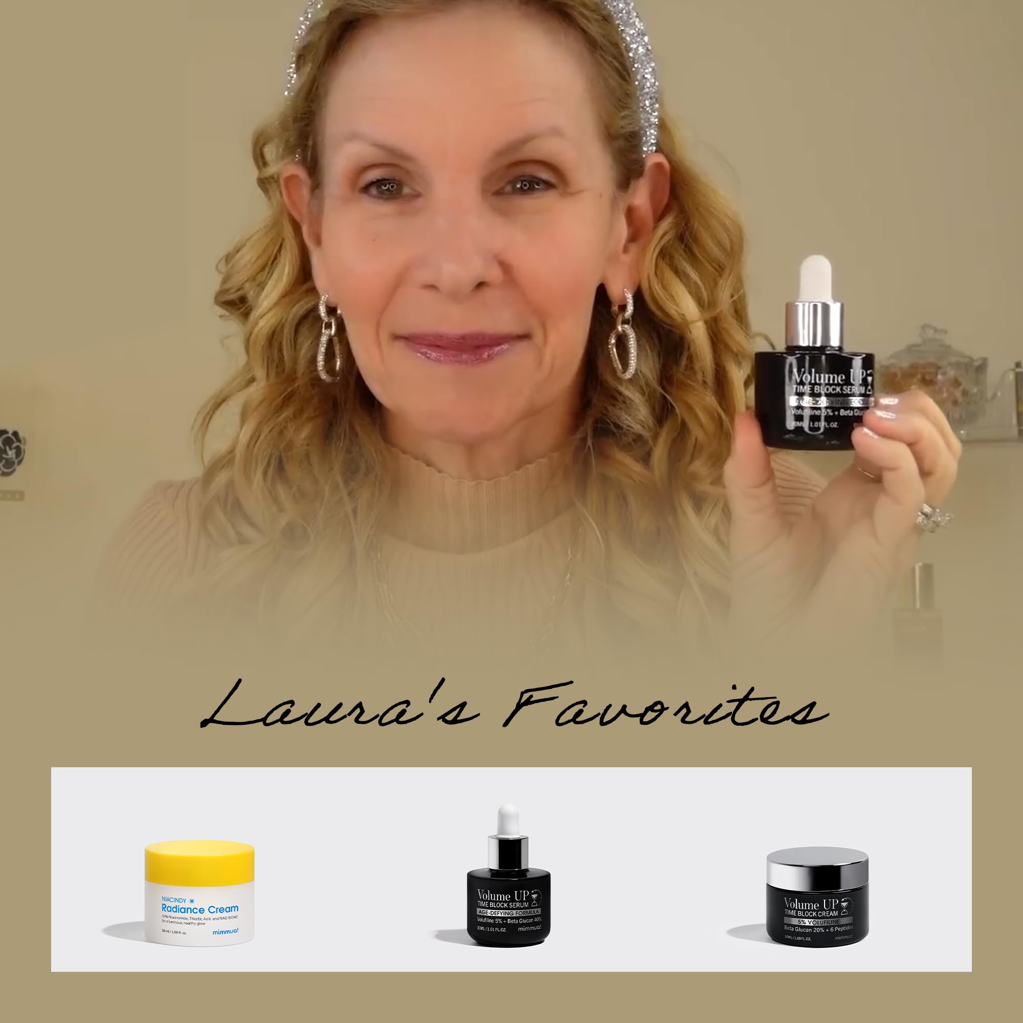 mimmua Volume UP Volufiline, uso en cuello y escote para mayor plenitud.