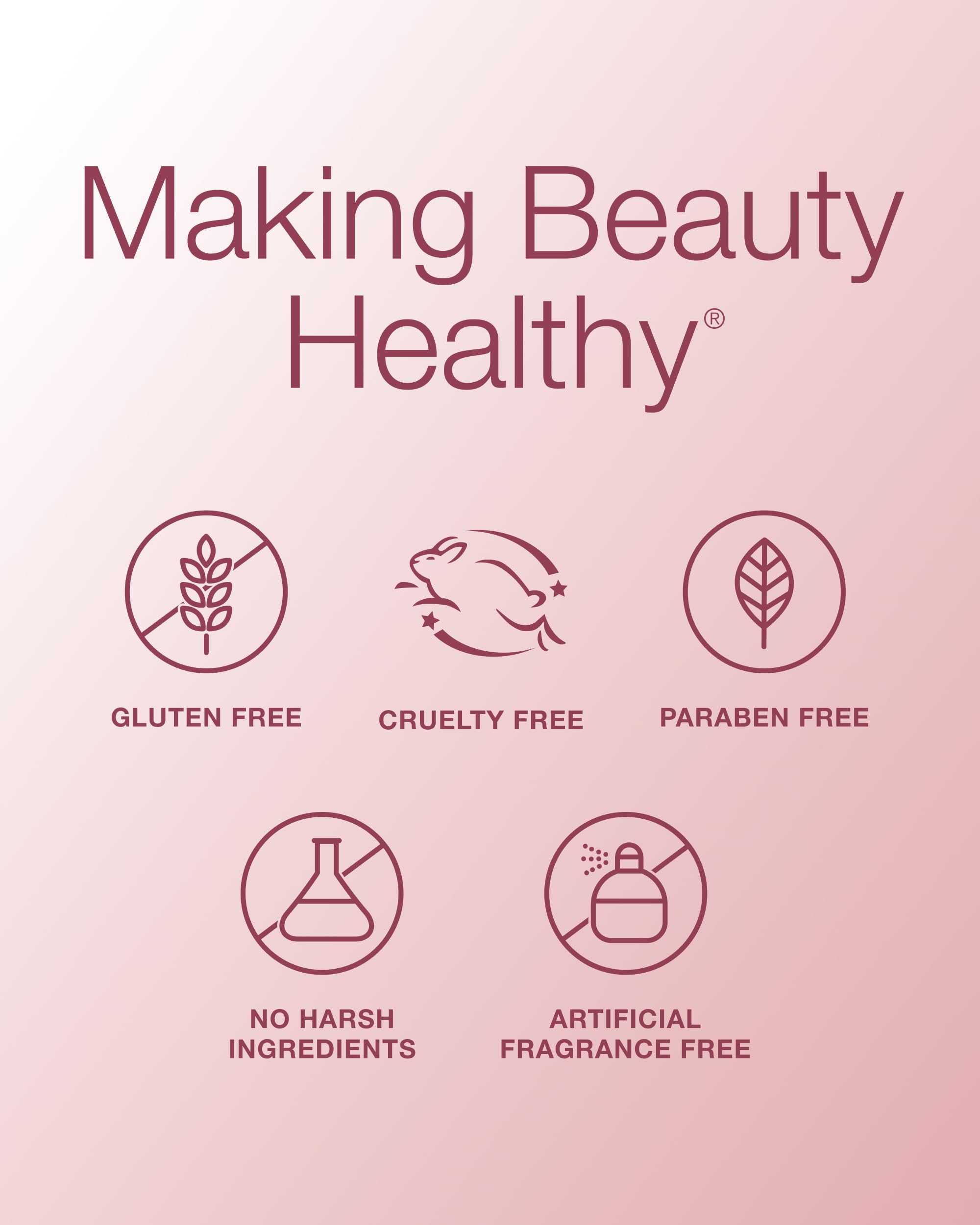 Mineral Fusion 3-en-1 Color Stick con ingredientes naturales para piel sensible.