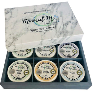 Mineral Me California bomba de ducha aromaterapia naranja para despertar los sentidos