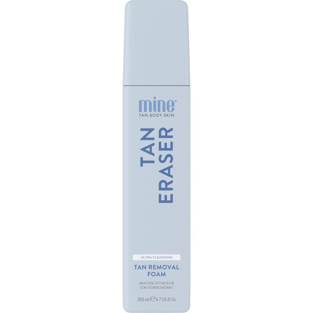 MINETAN espuma-erasor-bronceado, elimina restos para una piel suave y lista para el siguiente bronceado