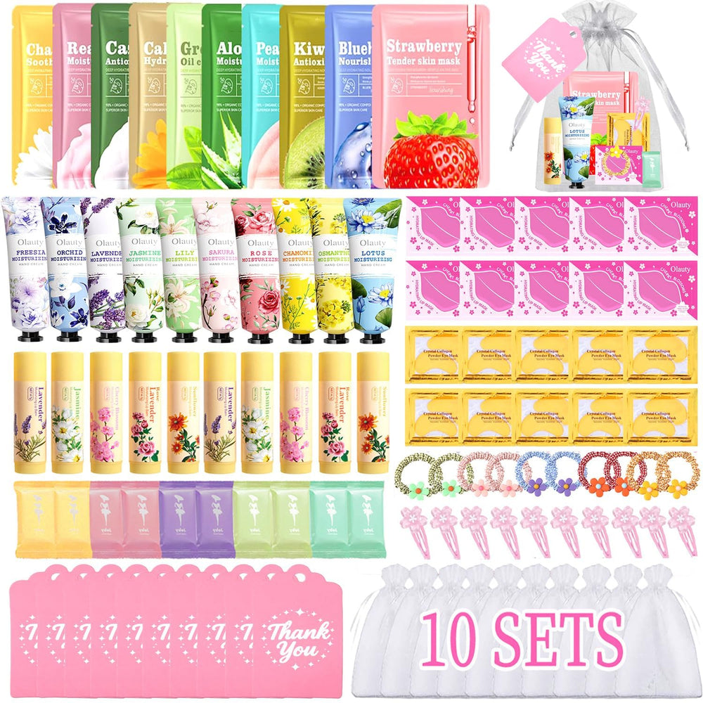 Miniling set spa 100 piezas para mujeres, ideal para momentos de cuidado en casa