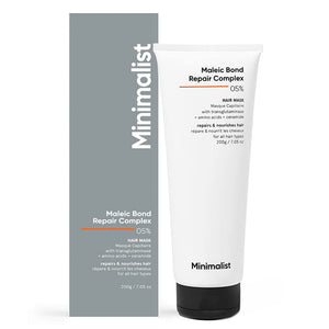 Minimalist mascarilla reparacion lazos cabello: fortalece los vinculos capilares dañados